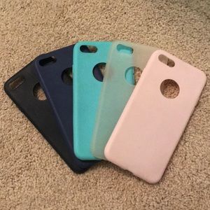 5 Iphone 6, 6s, 7, and 8 cases